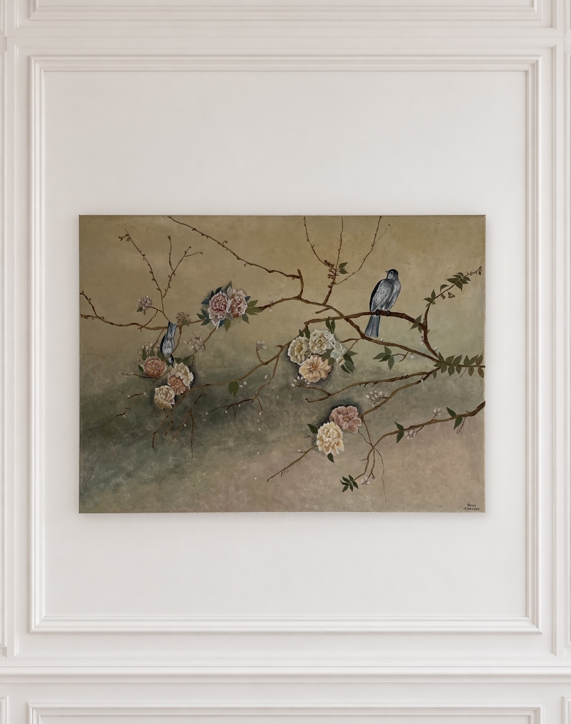 Les Oiseaux Bleus by Parisa des Lys