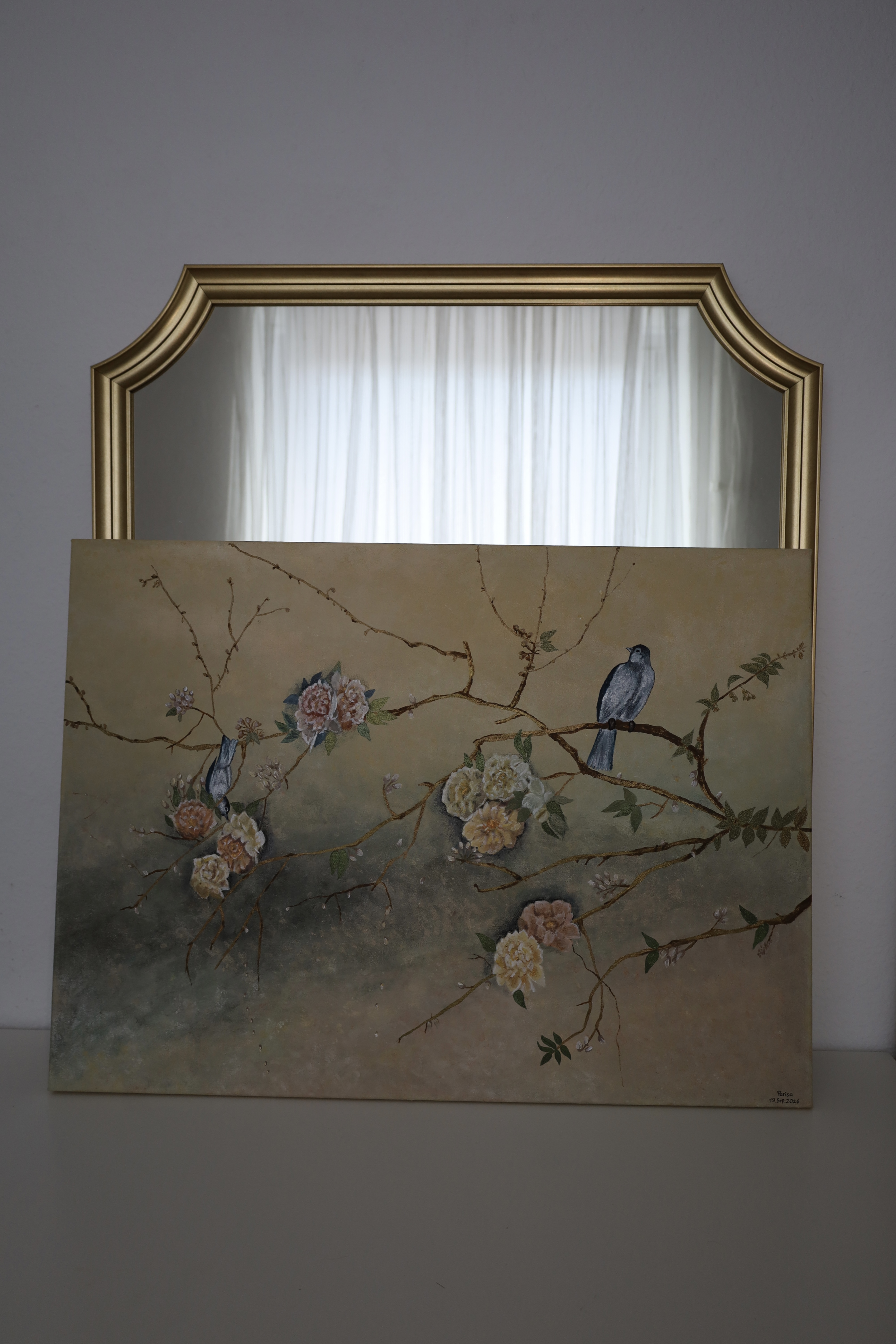 Les Oiseaux Bleus detail