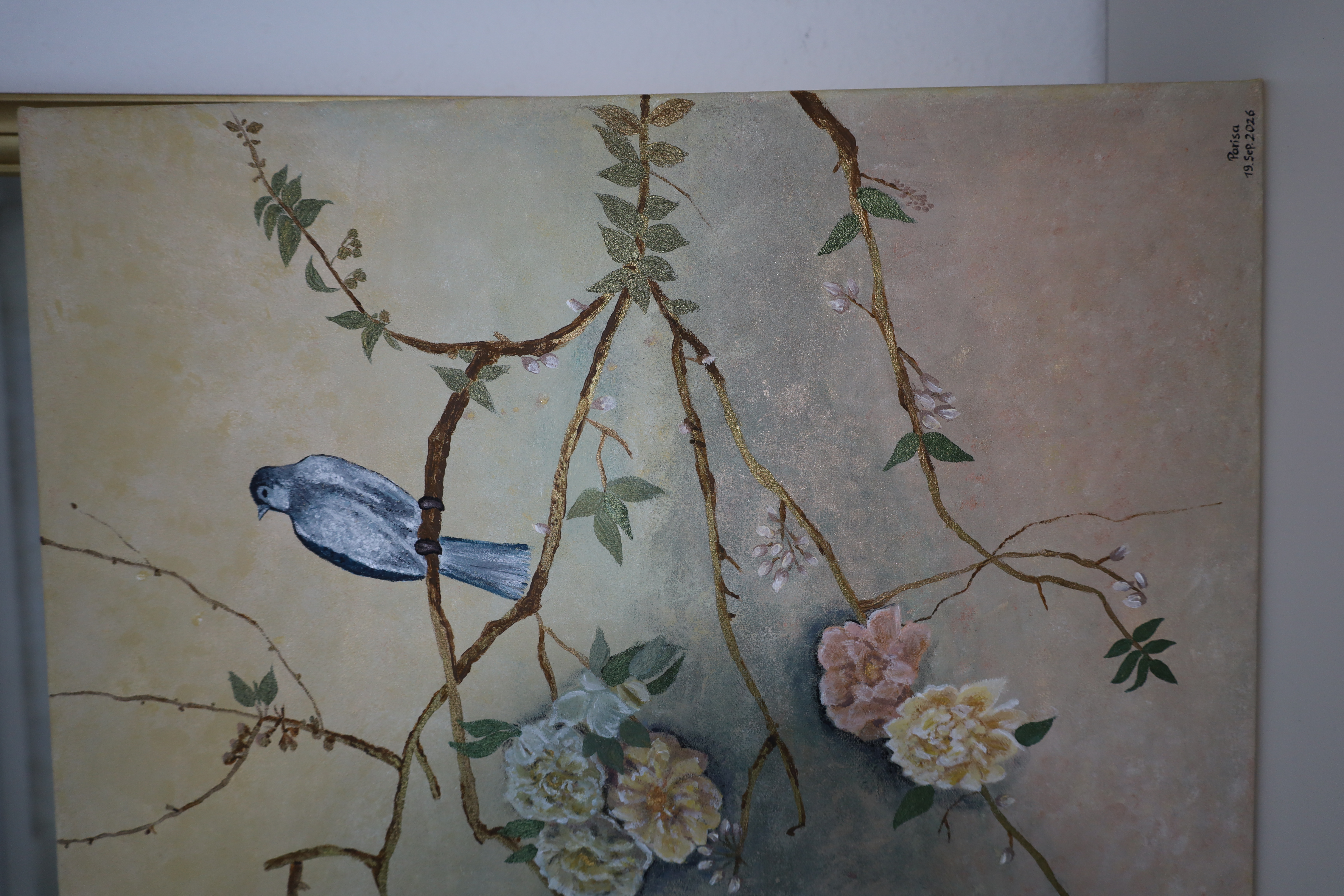 Les Oiseaux Bleus detail
